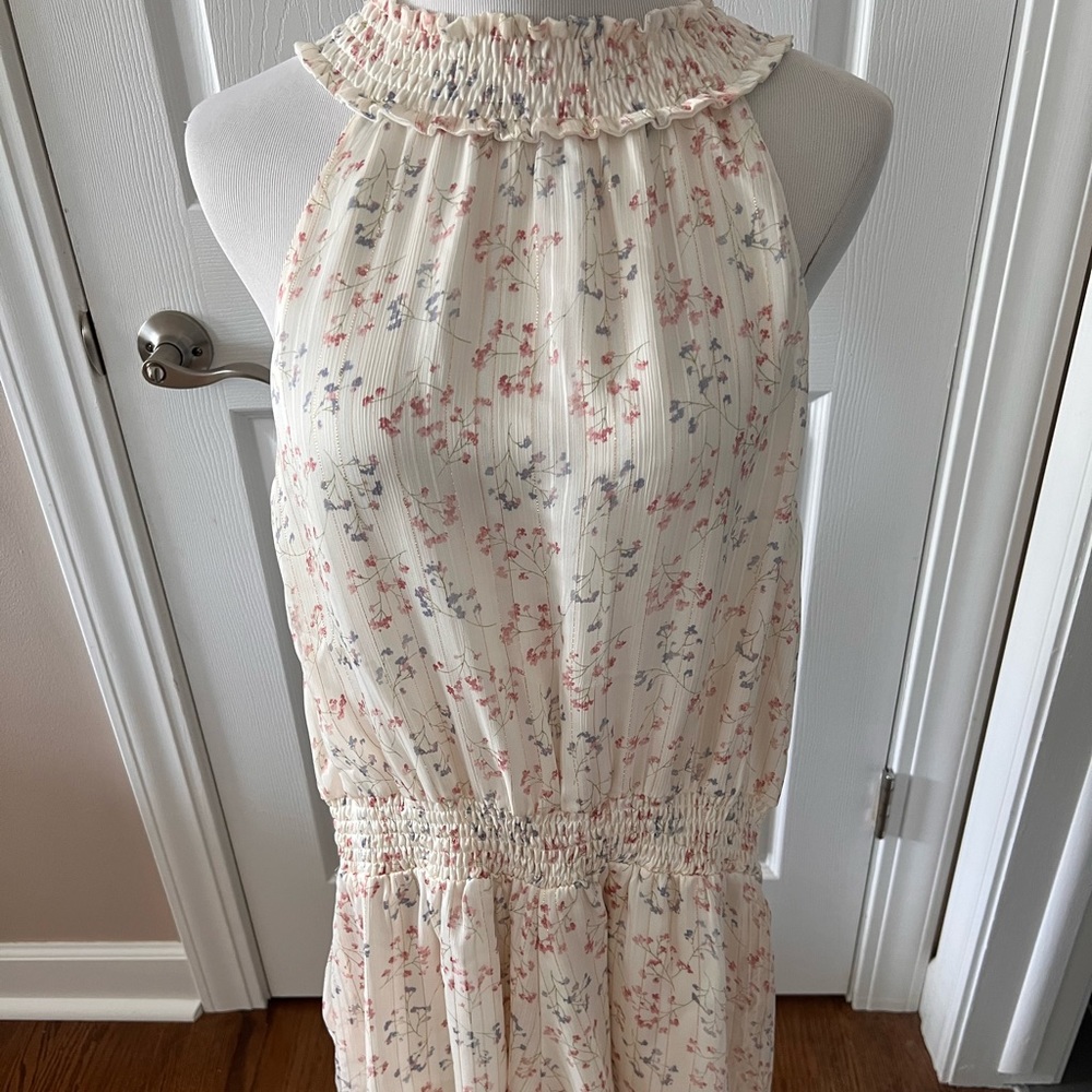 Floral print romper